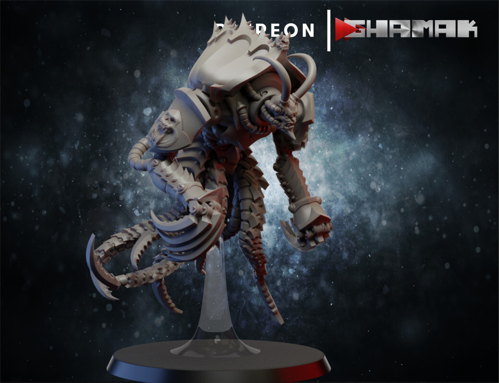 Drukhari Talos Талос Друкхари миниатюра для dnd, днд, pathfinder, фентези, Настольная игра, НРИ, Варгейм, РПГ