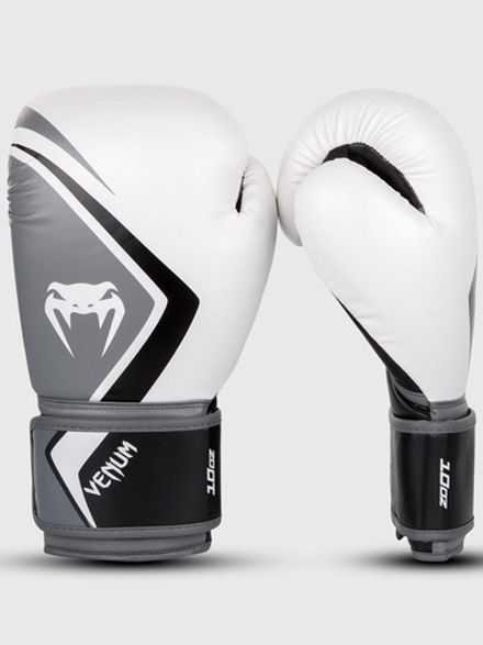Перчатки боксерские Venum Contender 2.0 White/Grey/Black