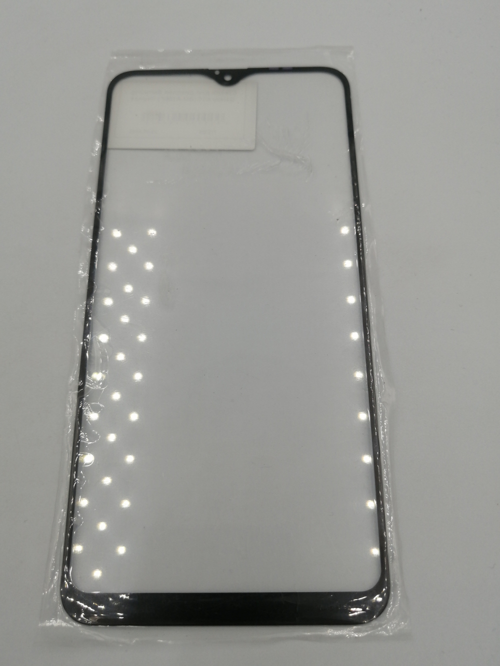 Стекло для дисплея Samsung Galaxy A10 (SM-A105F) Черное