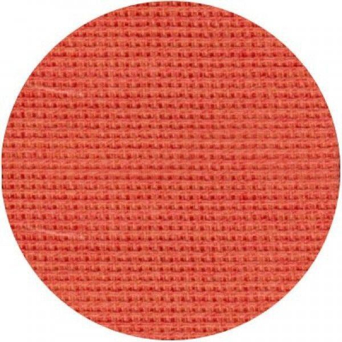 Канва 14, средняя, арт.563, 40х50см (10х55кл ) цвет оранжевый