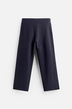 ZARA ЖАККАРДОВЫЕ ДЖОГГЕРЫ С РЕЛЬЕФНЫМ УЗОРОМ, МОРСКОЙ СИНИЙ