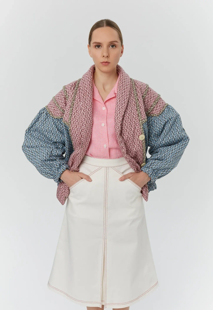 Куртка, разноцветный