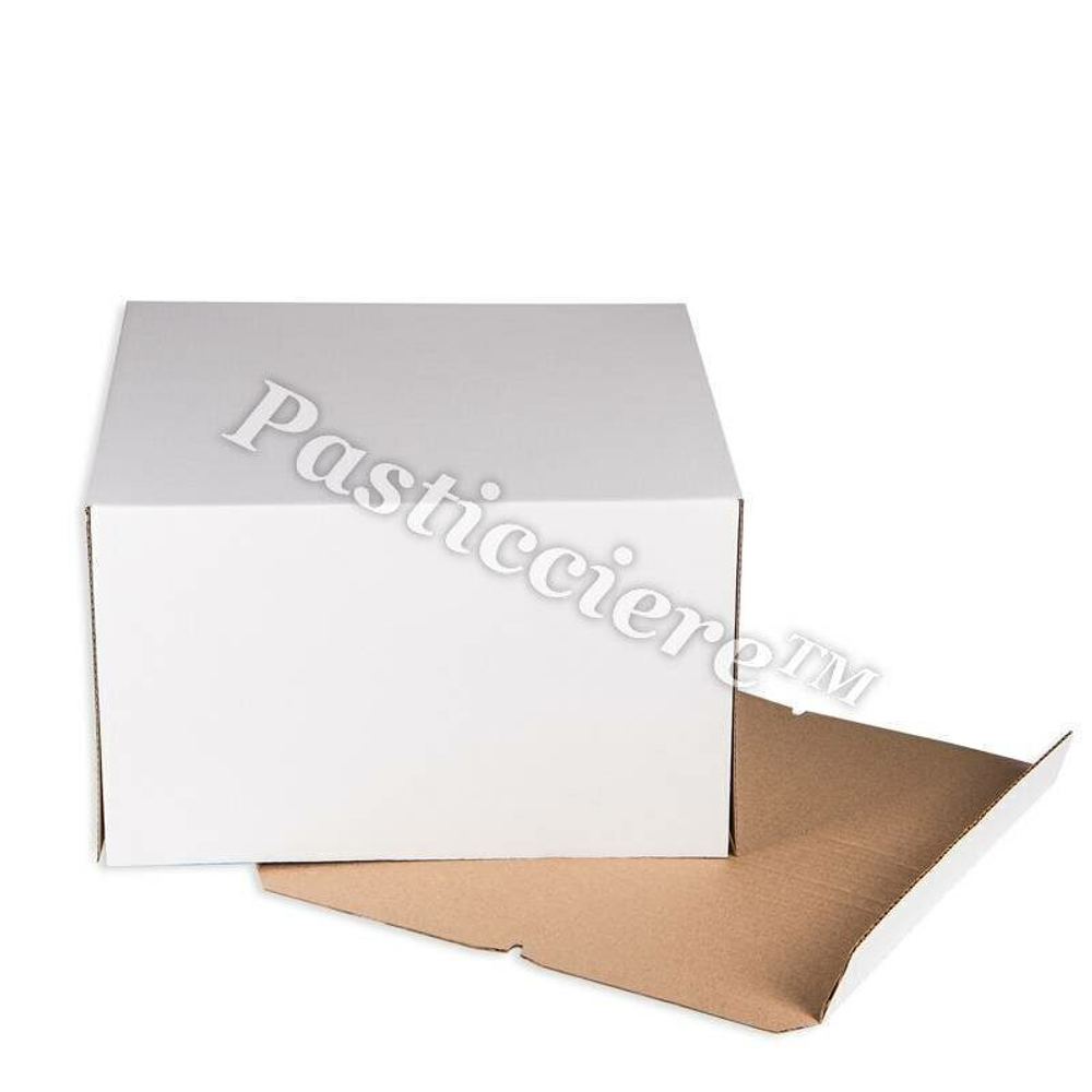 Короб ForGenika CHROM White 280*280*140 мм S (100 шт./кор.)