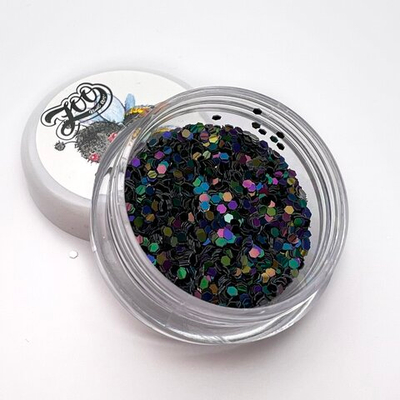 Zoo nail Шестигранники "Диско соты" баклажан 1723, 2гр