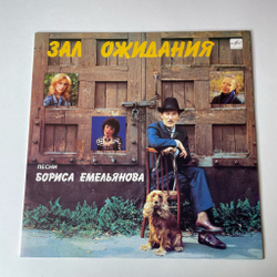 Винтажная виниловая пластинка LP Борис Емельянов Зал Ожидания (СССР 1990)