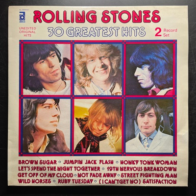 Rolling Stones – 30 Greatest Hits 2LP (Италия 1977г.)