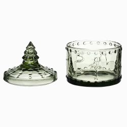 ЕМКОСТЬ ДЛЯ ХРАНЕНИЯ "ЩЕЛКУНЧИК" GREEN, 9*9*12,5 СМ