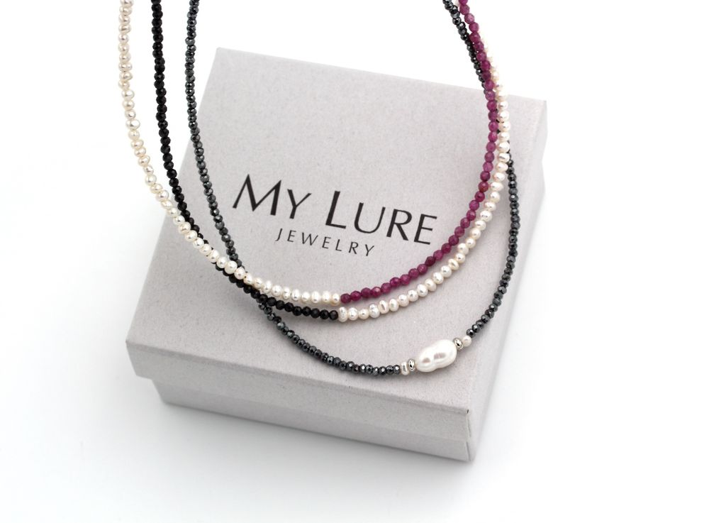 Чокер из марказита One Pearls