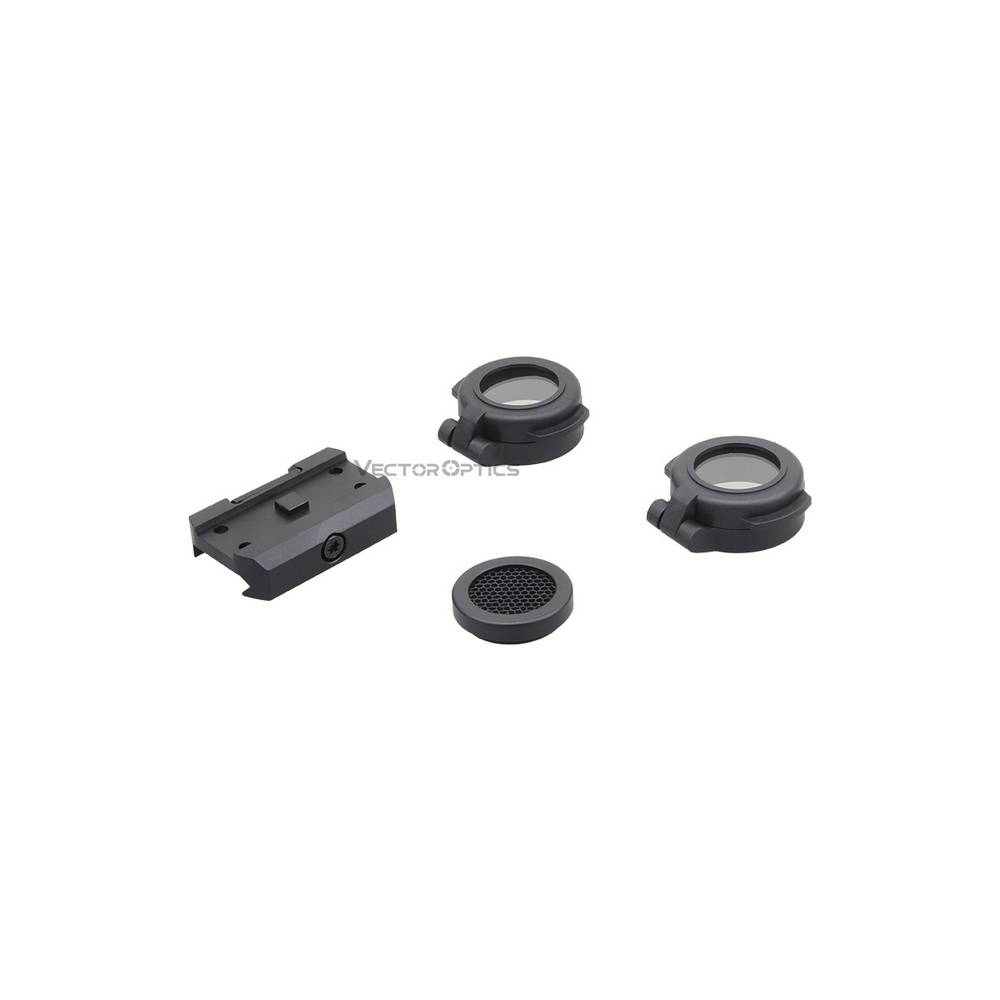 Коллиматорный прицел Vector Optics Maverick-IV MINI SOP (закрытый, 1х, 3 МОА, точка красная, weaver, IP67)
