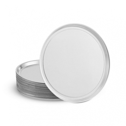 Одноразовые алюминиевые чашки для образцов, 80 мм, 50 шт./упак.