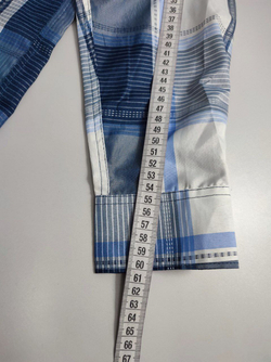 Рубашка Strong в синюю клетку 52 размер