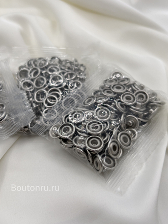 Рубашечные кнопки набор ~100 штук 9,5 мм (открытые)