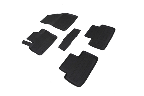 Резиновые коврики с высоким бортом для Volvo XC40 2017-н.в., Seintex.91711