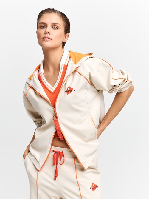 Толстовка на молнии, RAQUETA x А.Мыскина