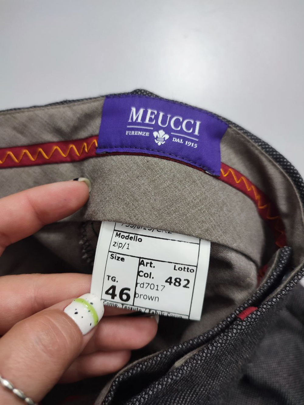 Брюки Meucci классические 46 размер