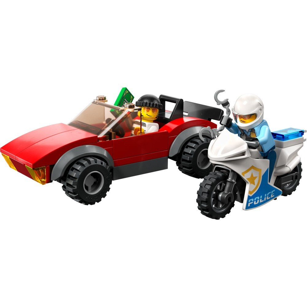 LEGO City — Полицейский мотоцикл — Автомобильная погоня 60392