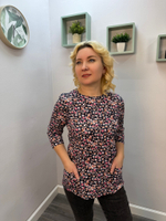 Туника женская "Д-37 К.П" рукав 3/4 (СТИЛЬ)