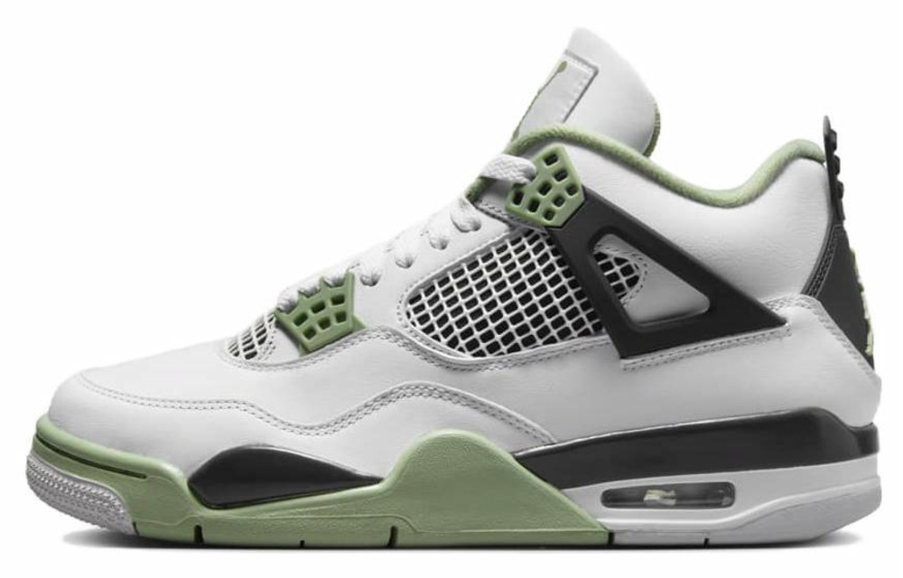 Кроссовки Jordan Air Jordan 4 "Oil Green" (Женская размерная сетка)