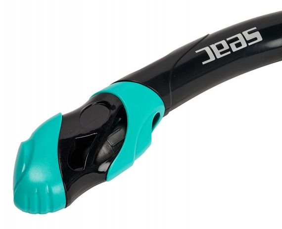Трубка Seac Reverse Dry черный/голубой