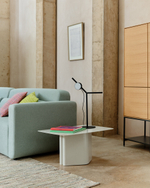 Столик Arvin из железа серого цвета 70 x 52 см