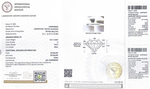 Пусеты с лабораторно-выращенными бриллиантами по 0.5 ct