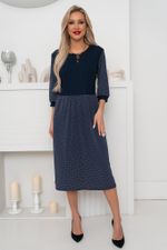 Платье  Гретта (синий) Р11-1117 Nikol