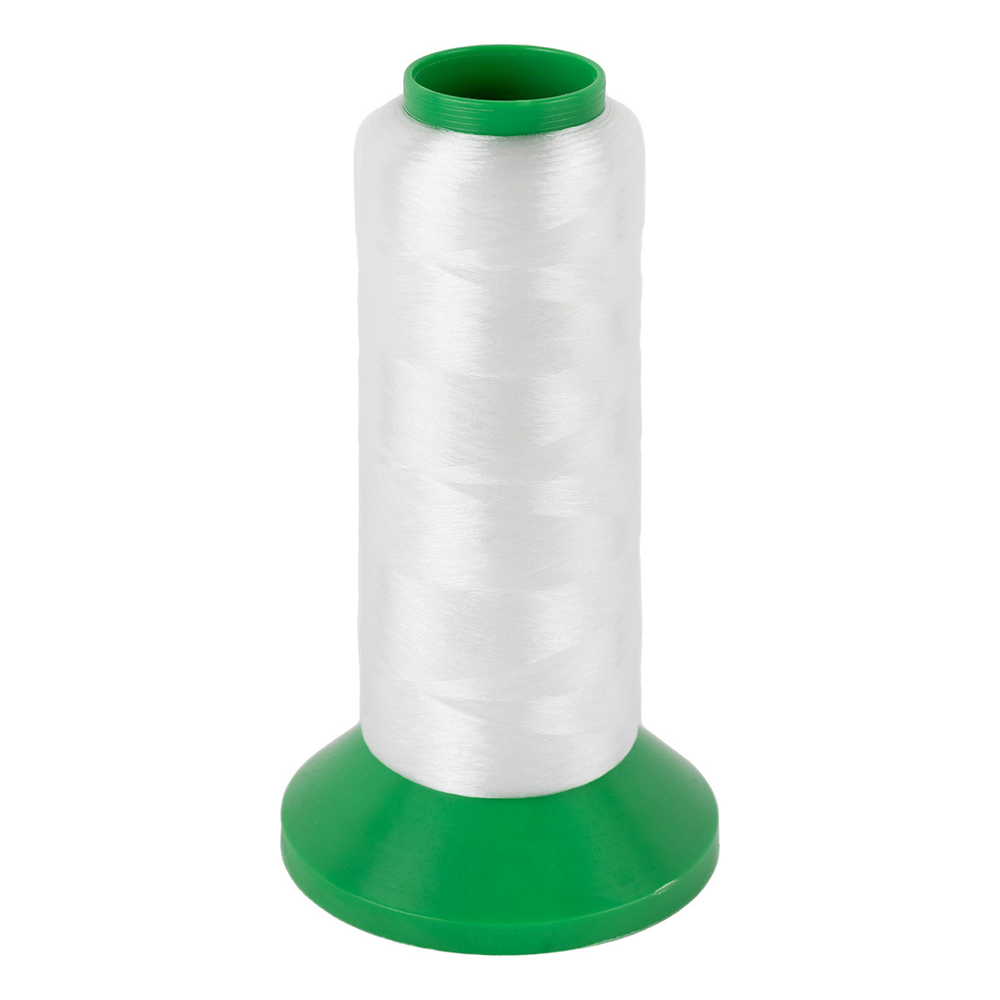 Мононить "Gamma" MF-03 0.10 мм 100% нейлон белый 4570 м на пл. конусе