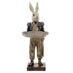 GAEM Фигурка декоративная"Кролик", L15 W15 H38,5 см