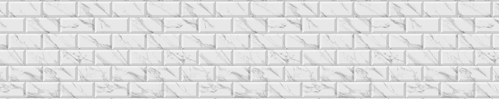 Кухонный фартук Плитка мрамор 4000х600 мм