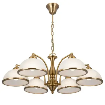 Люстра подвесная 6*Е27 CL403163 бронза Лугано Citilux