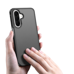 Прозрачный матовый чехол с черными рамками для Samsung Galaxy A27, серия Yind Series от Dux Ducis