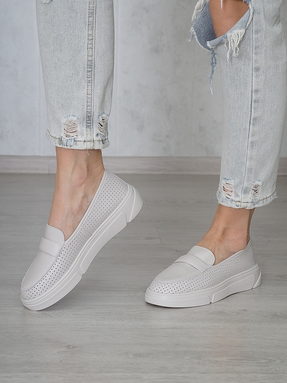 Мокасины женские летние CISSILLY 23F-13