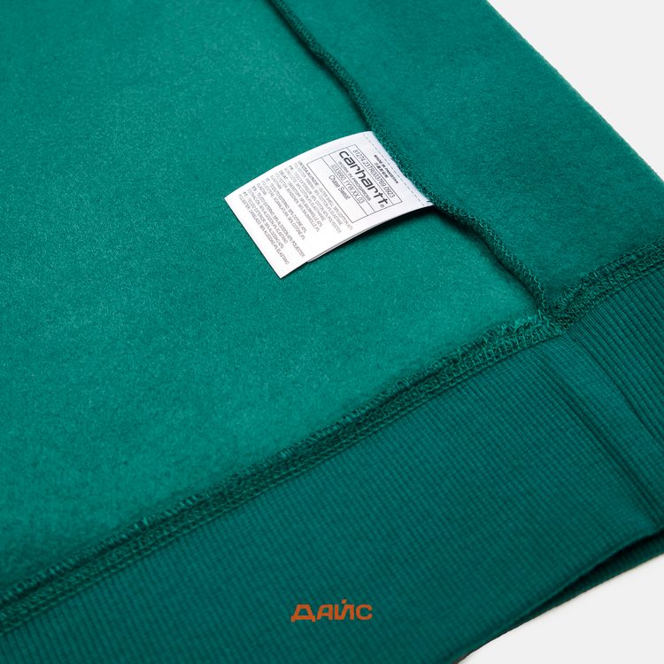 Толстовка мужская Carhartt WIP Chase Sweatshirt  артикул:I033660_chervil - купить в магазине Дайс