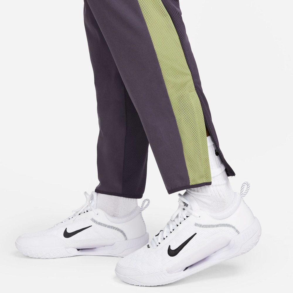 Мужские теннисные штаны Nike Court Advantage Men - Mauve, Green