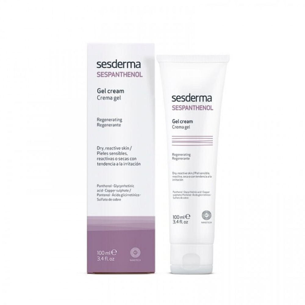 Sesderma SESPANTHENOL Gel cream - Крем-гель восстанавливающий 100 мл