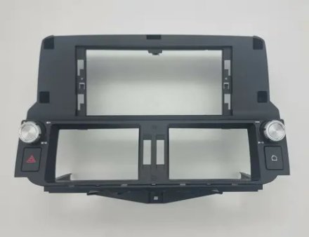 Магнитола для Toyota Land Cruiser Prado 150 2009-2013 (взамен 7" навигации, поддержка JBL и 360) - Carmedia KP-T1209FW монитор 12.3" в стиле BMW на Android 11, CarPlay, 4G SIM-слот