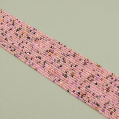 Нитка Самоцветы 38 см. 2,4 мм. (Без замка)