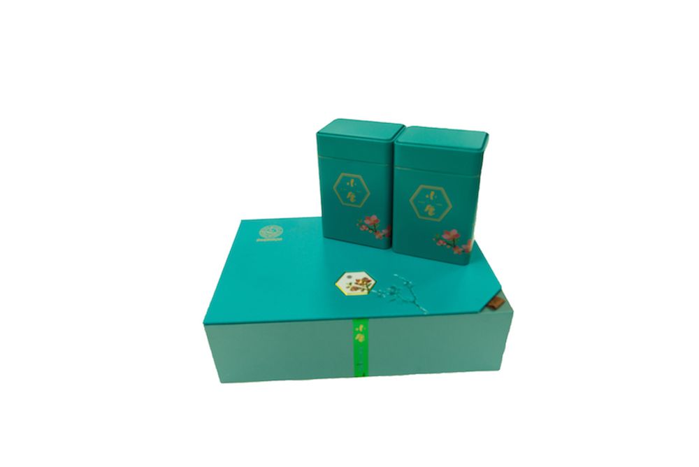 Чай Shennun Premium подарочный набор Мао Цзянь черный +  Мао Цзянь зеленый 120 г