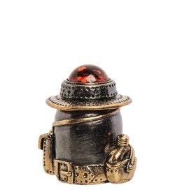 AM-2231 Наперсток «Набор Туриста» (латунь, янтарь)