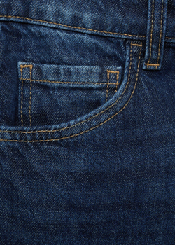 Джинсы Danila с широкими штанинами и высокой посадкой