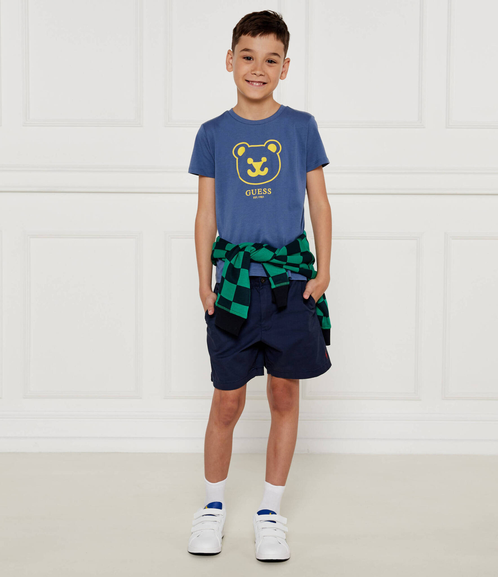 Футболка Guess - голубой(N4YI07 K8HM4)