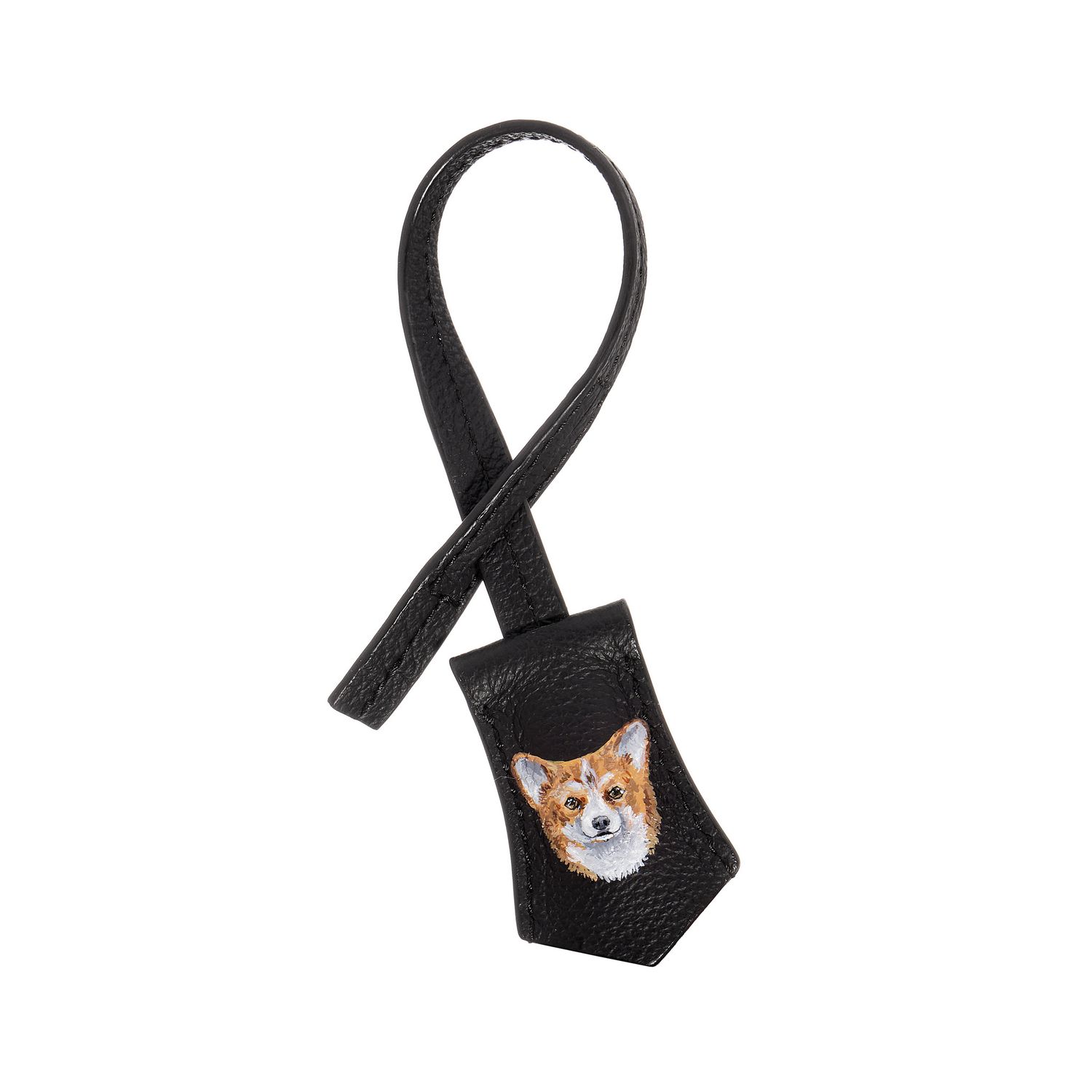 Брелок Small Black Keychain - Corgi