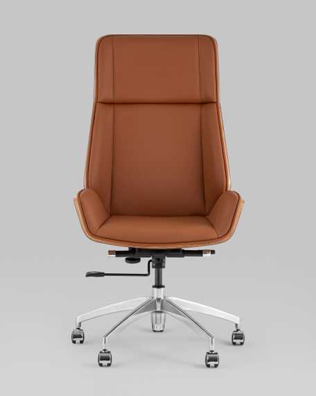 Кресло руководителя TopChairs Crown SN коричневый