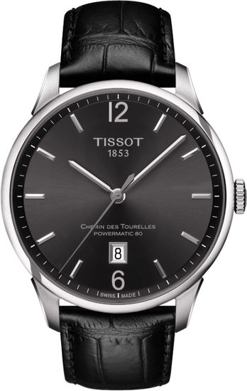 Мужские швейцарские наручные часы  Tissot Chemin Des Tourelles T099.407.16.447.00