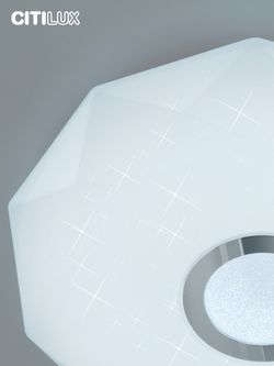Citilux Диамант Смарт CL713A40G Умная люстра Хром