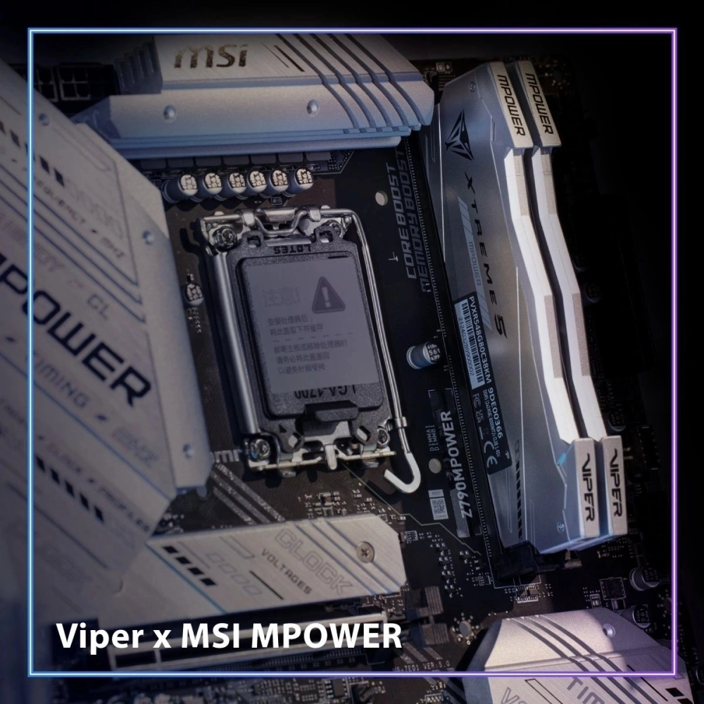 Оперативная память Patriot Viper XTREME DDR5 DIMM MPOWER 32GB 6000MHz KIT 2*16GB