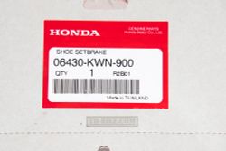 06430-KWN-900. SHOE SET, BRAKE (JB)