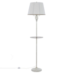 Citilux Вена CL402920T Торшер патина со столиком и белым абажуром