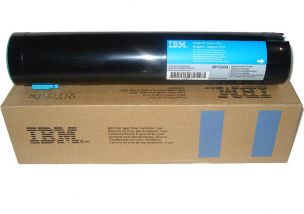 Картридж тонерный голубой 1 шт IBM 39V2208