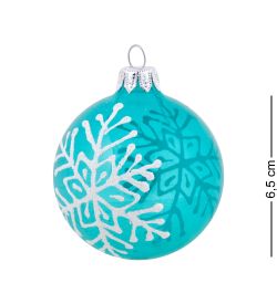 Элита НФШ-1630/2 Ел.украшение Шар «Белая снежинка» 60 мм